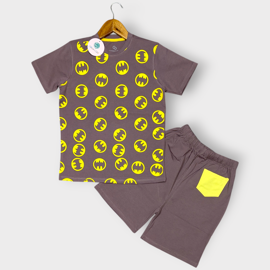 Batman Allover Shorts Set