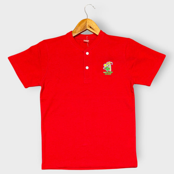 Tropical Vibes Red Tee