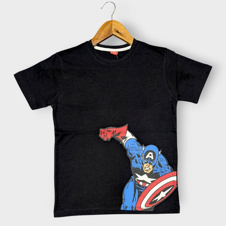 bold and dynamic superhero T shirt