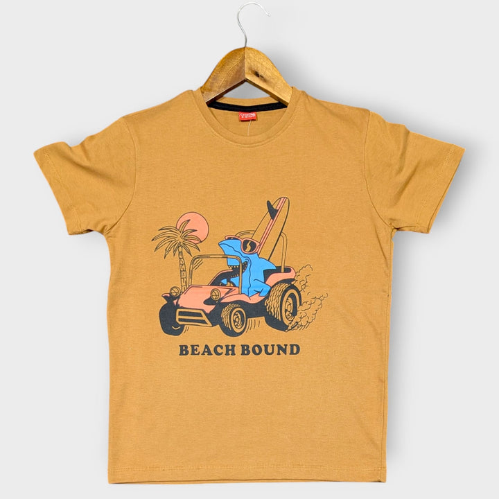 Beach Bound Adventure Cotton T-Shirt