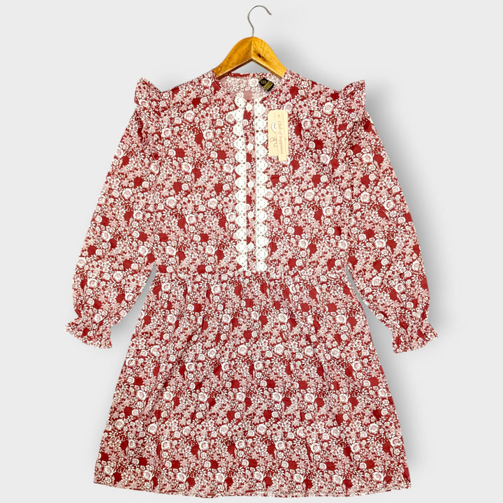 Ruby Bloom Cotton Top