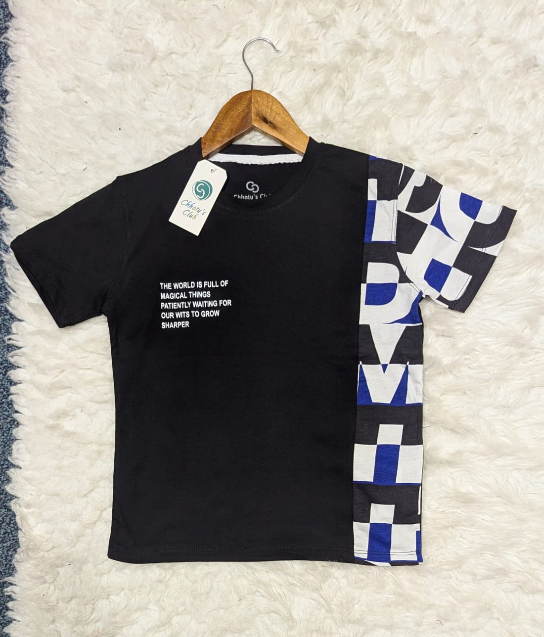 Bold Blocks Black & Blue Set
