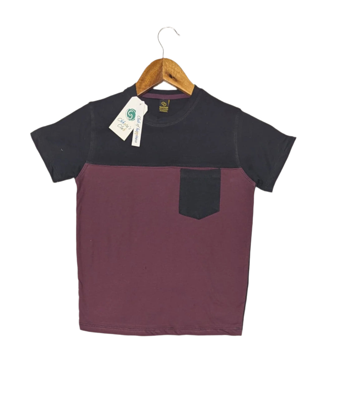 Maroon & Black Pocket Style Tracksuit