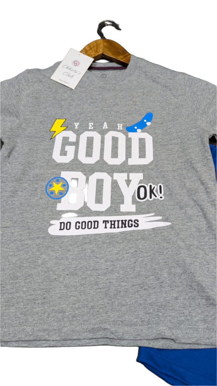 Good Boy T-Shirt & Shorts Set