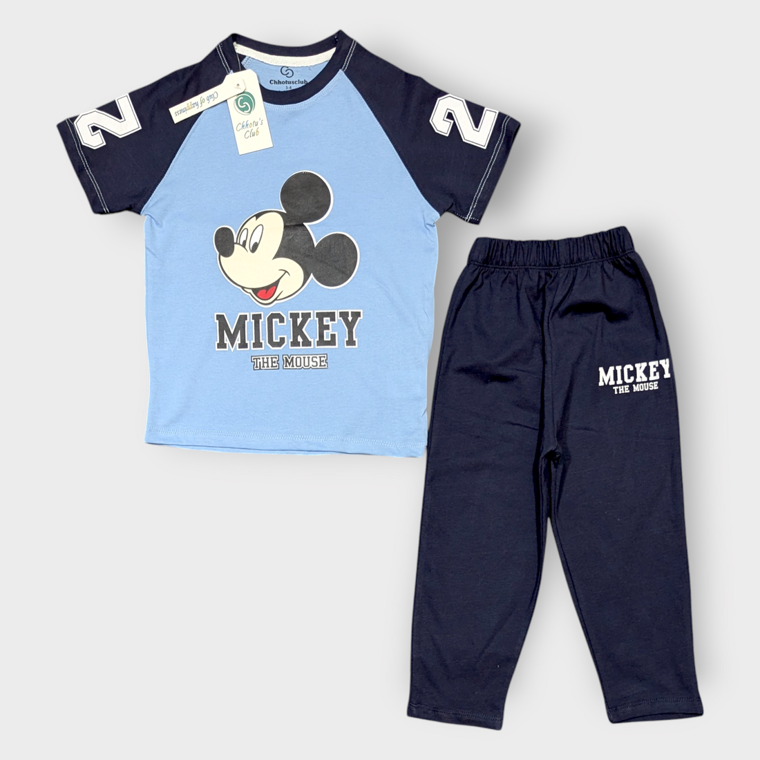 Mickey Raglan (Sky) Tracksuit