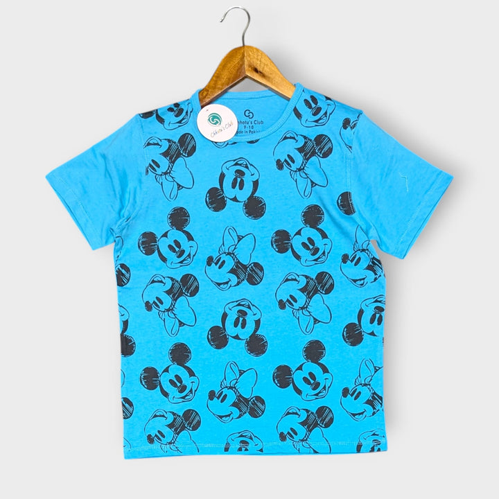 Mickey All Over (blue) Shirt