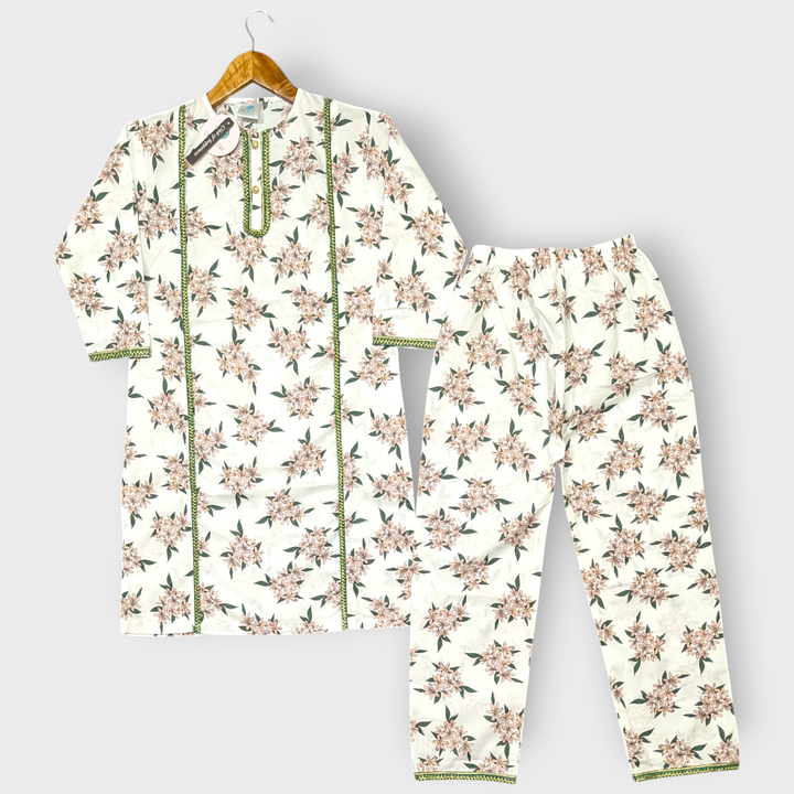 Girl printed lawn shalwar kameez