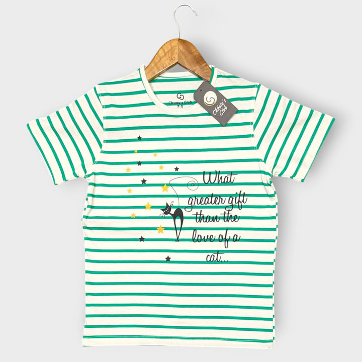 Love cat stripes Shirt
