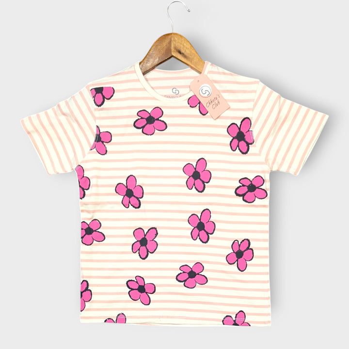 Floral Stripes Shirt