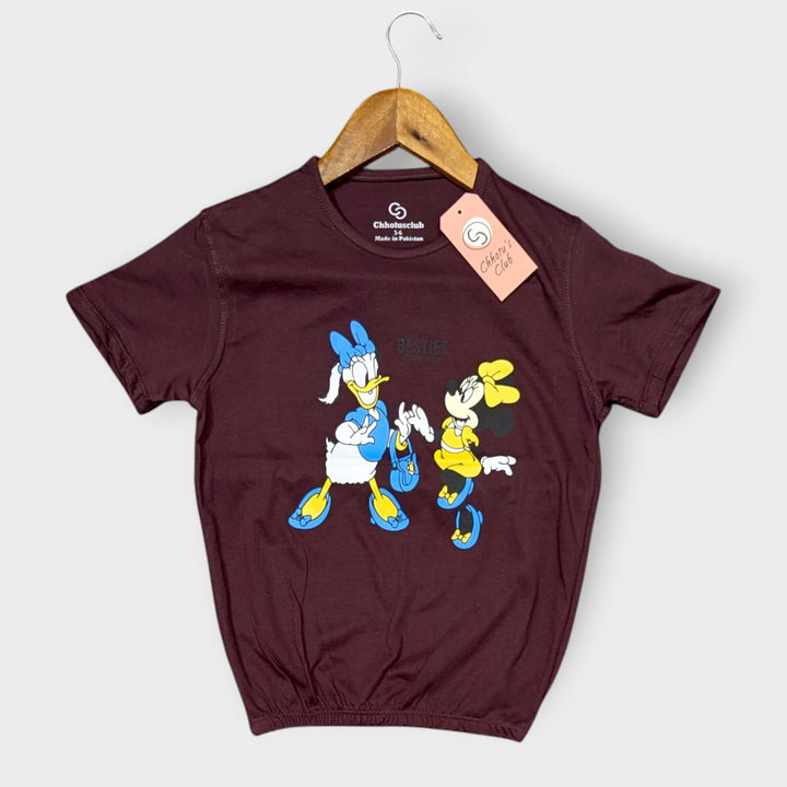 Daisy Minnie (maroon) Shirt