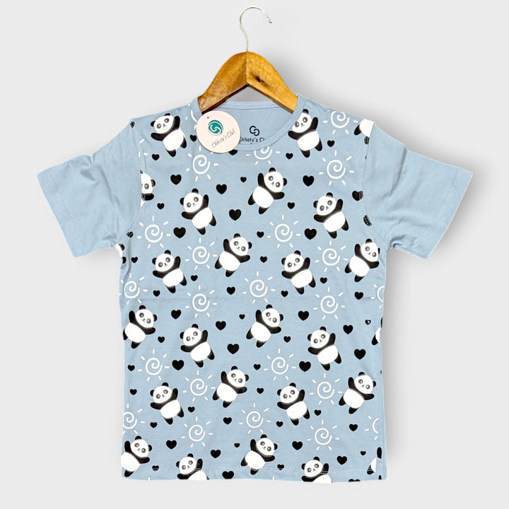 Panda All Over (sky) Shirt