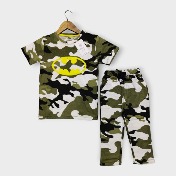 Camouflage Batman Green Tracksuit