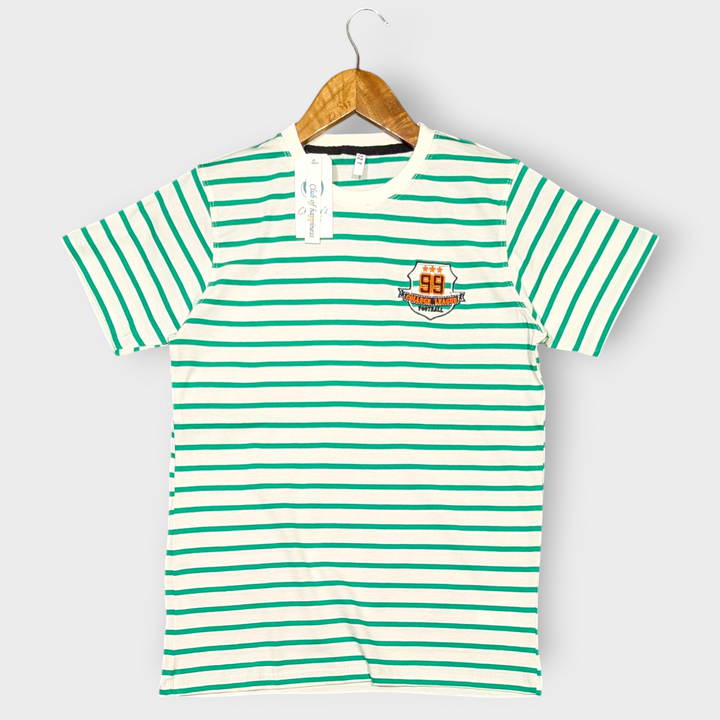 YARN Dyed "College League" T-Shirt